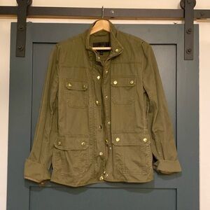 J. Crew Olive Utility Jacket
